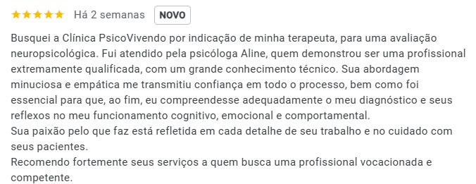Avaliação Neuropsicológica Online