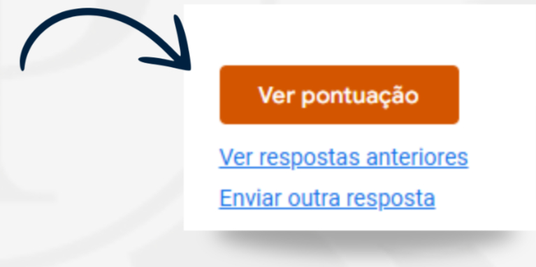 Tela final do formulário com o botão Ver pontuação em destaque